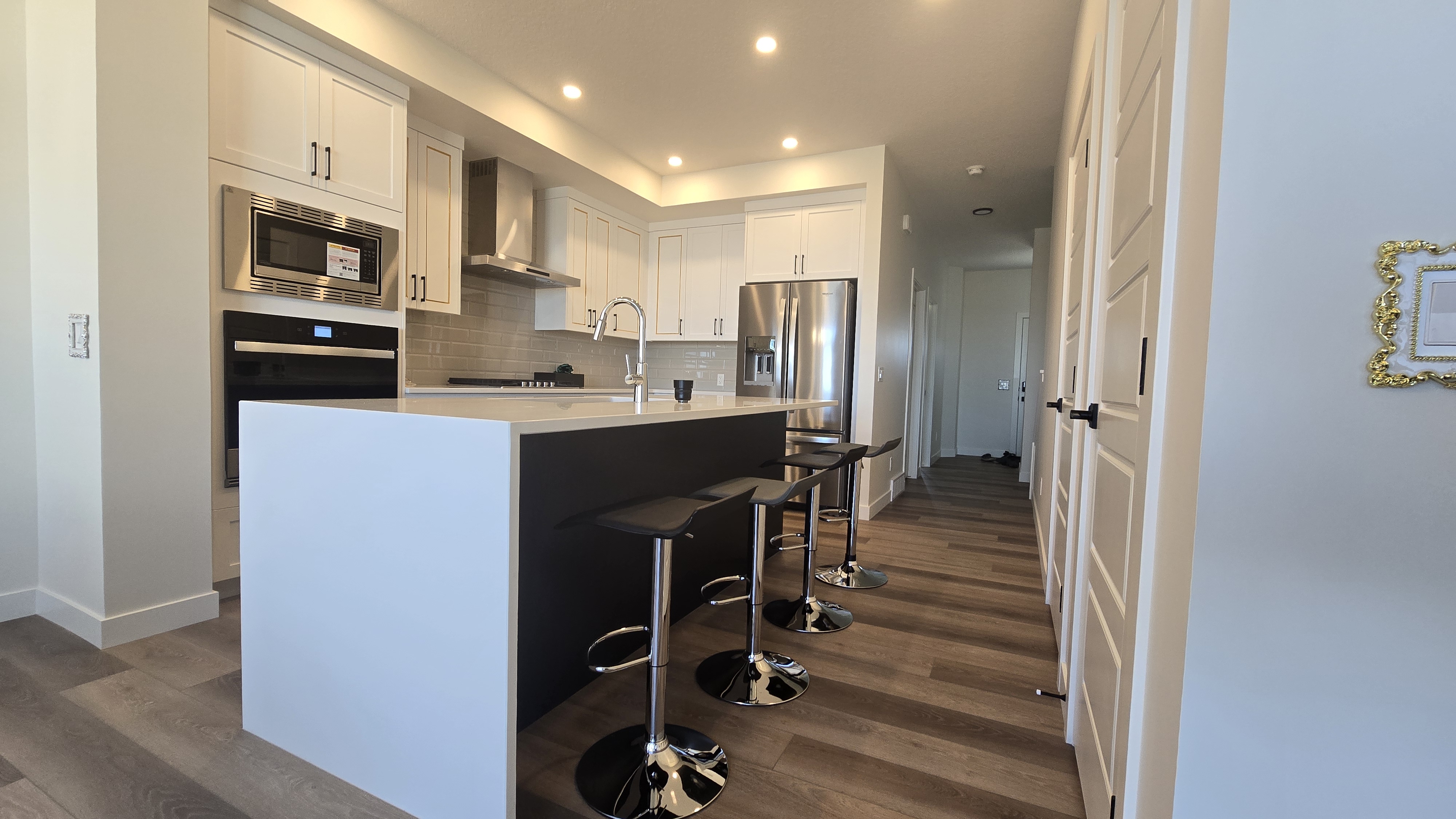 Spotless kitchen after professional house cleaning in Calgary